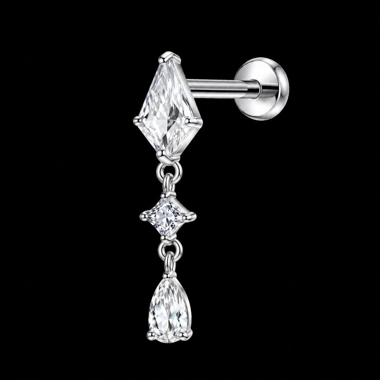 Kroon Hanger Labret – Model 8 · 16G · 1,2 × 6 mm