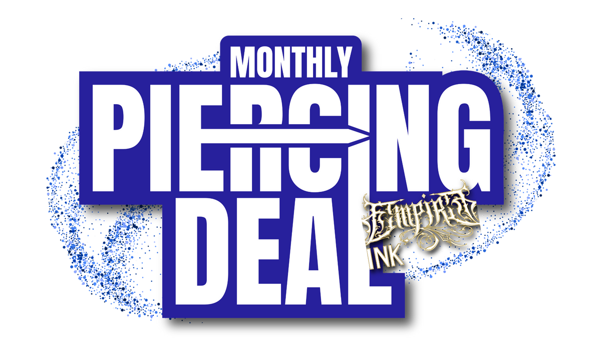 2 piercings voor 60