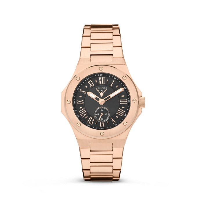 OBSIDIAN - BLACK / ROSE GOLD