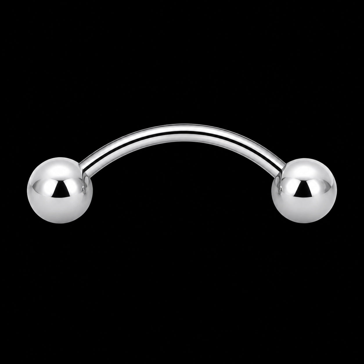 Zirkonia Hoefijzer Piercing