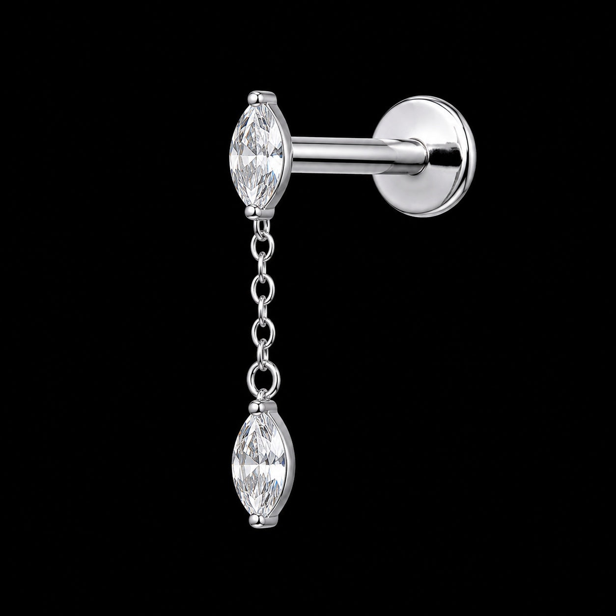 Kroon Hanger Labret – Model 3 · 16G · 1,2 × 6 mm