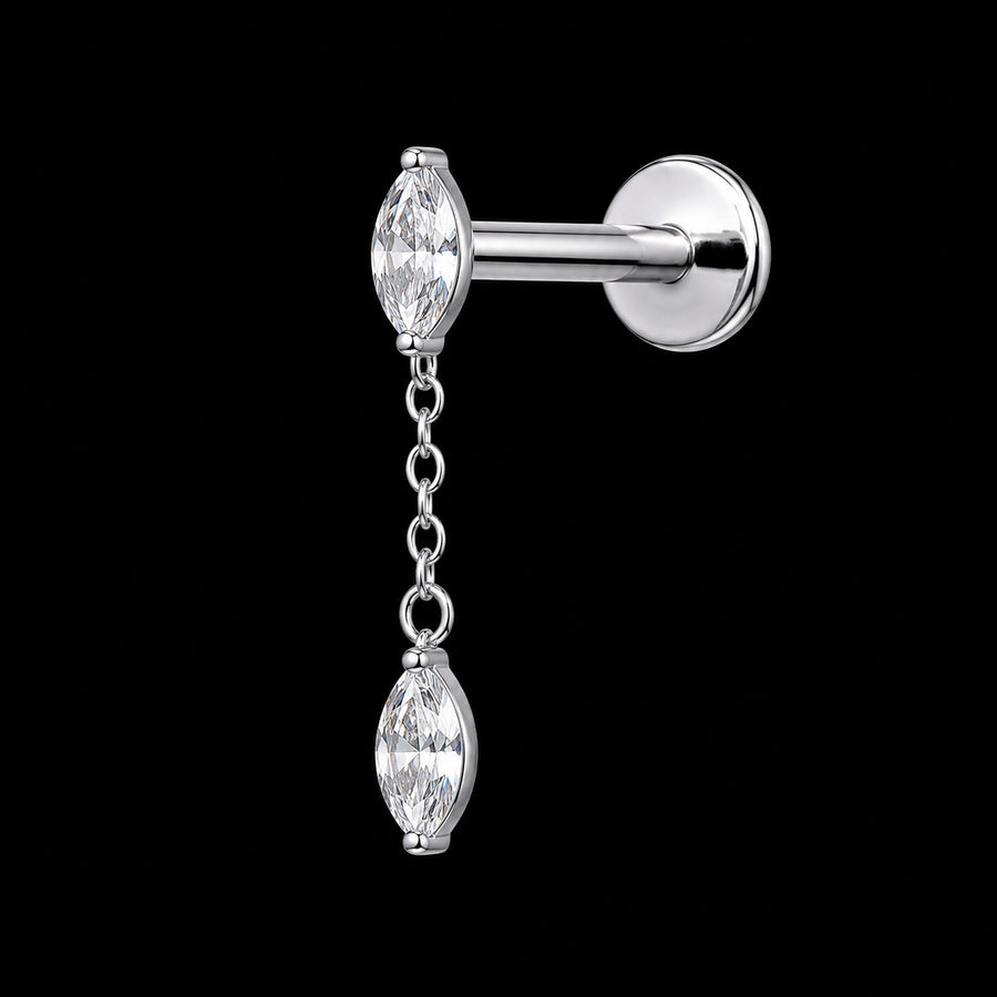 Kroon Hanger Labret – Model 3 · 16G · 1,2 × 6 mm