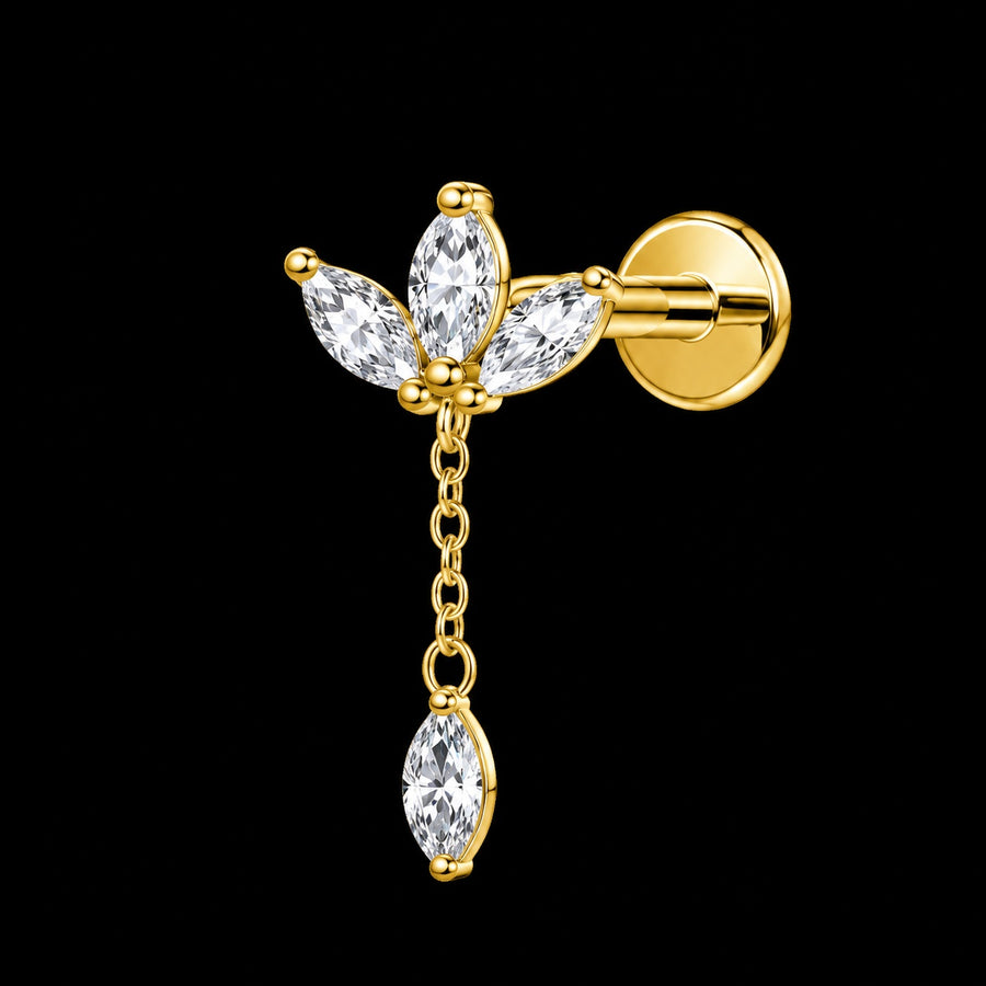 Kroon Hanger Labret – Model 1 · 16G · 1,2 × 6 mm