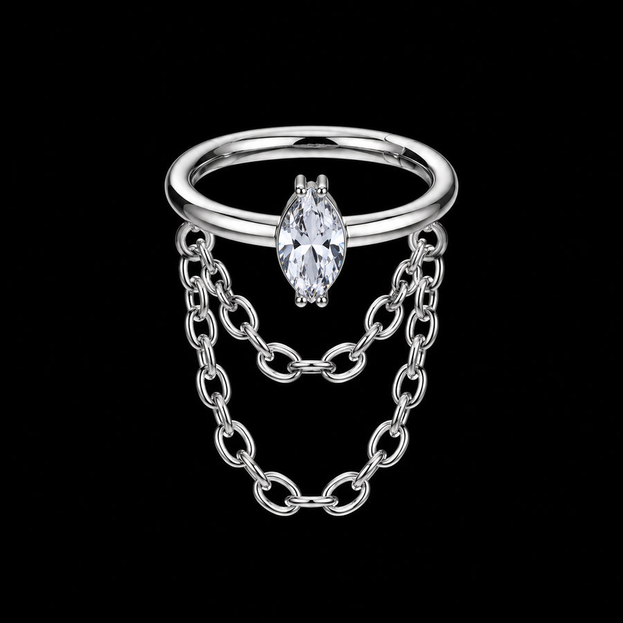 Ketting Clicker Ring – 16G · 1,2 × 12 mm F8