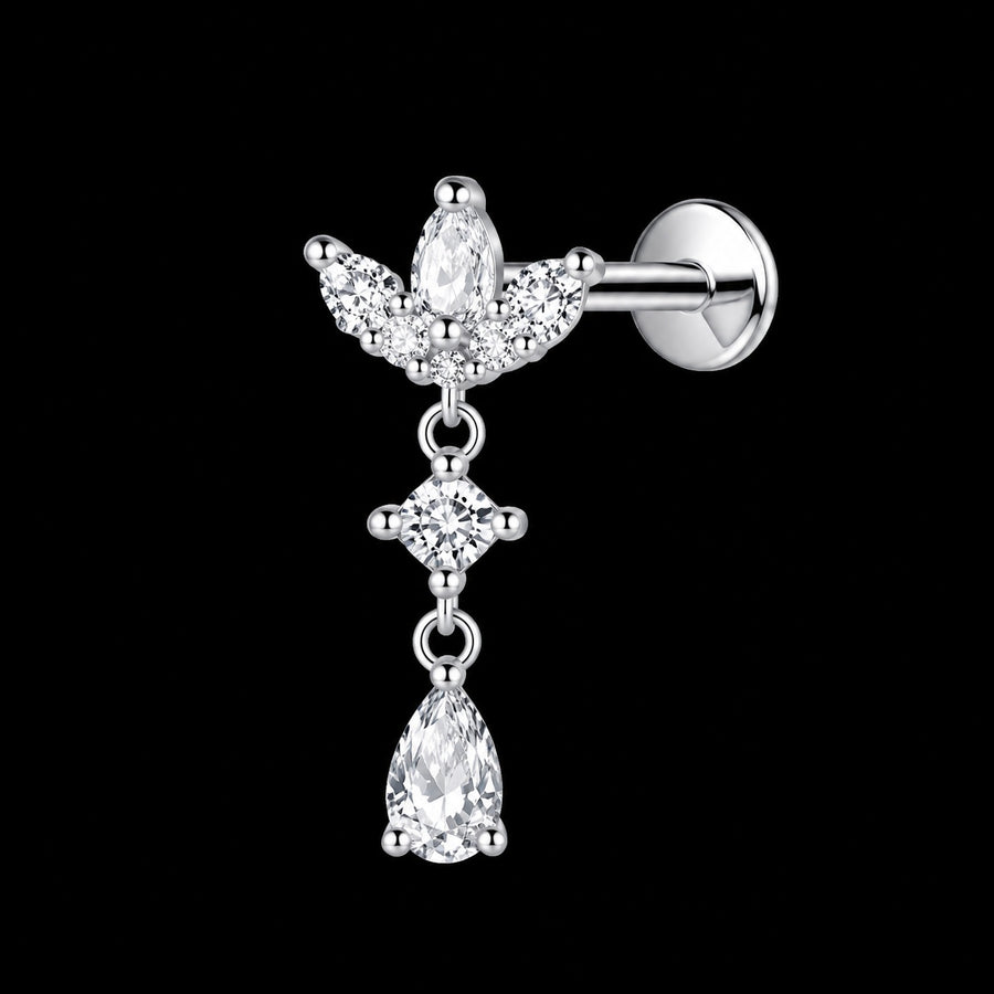 Kroon Hanger Labret – Model 7 · 16G · 1,2 × 6 mm