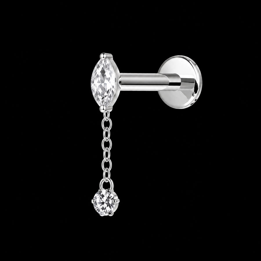 Kroon Hanger Labret – Model 4 · 16G · 1,2 × 6 mm