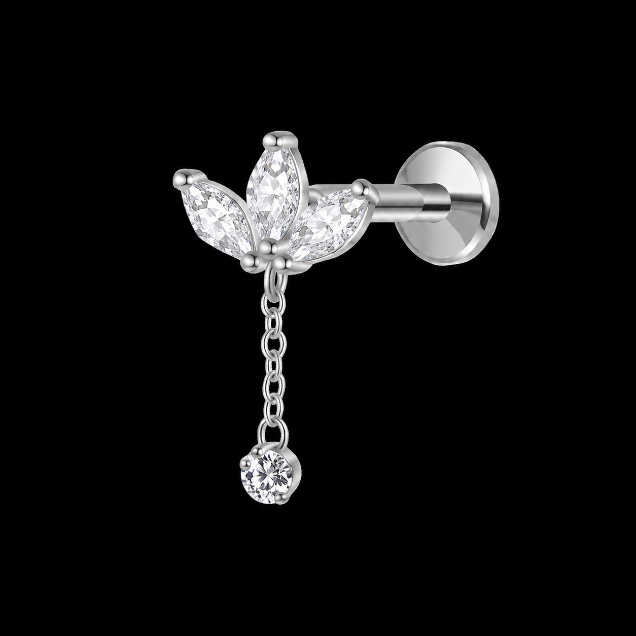 Kroon Hanger Labret – Model 2 · 16G · 1,2 × 6 mm