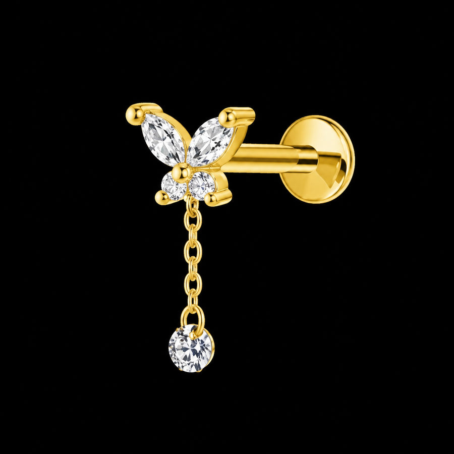 Kroon Hanger Labret – Model 5 · 16G · 1,2 × 6 mm