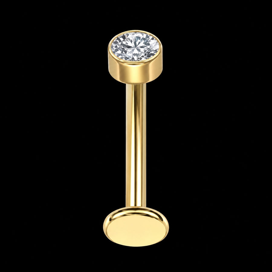 Reverse Floating Navelpiercing – Rond