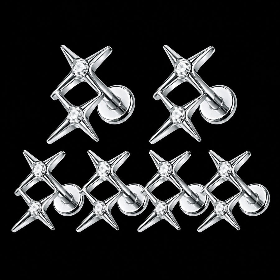 Veer Zirkonia Labret – TC298 · 16G · 1,2 × 8 mm