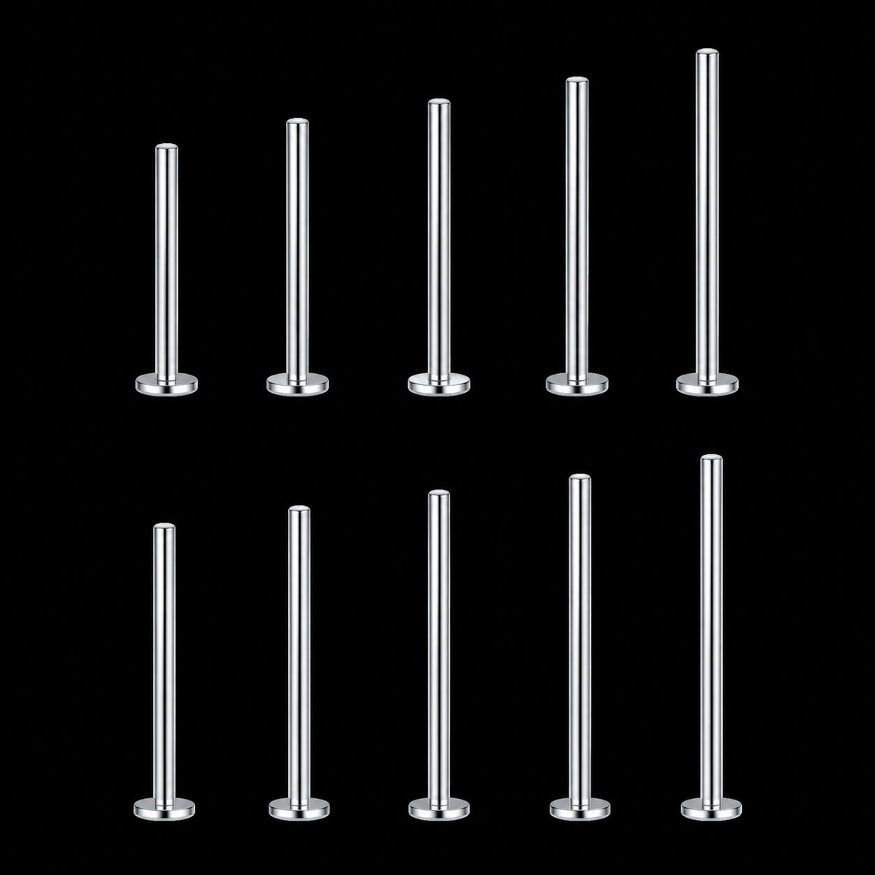 Titanium Piercing Inbrengpin