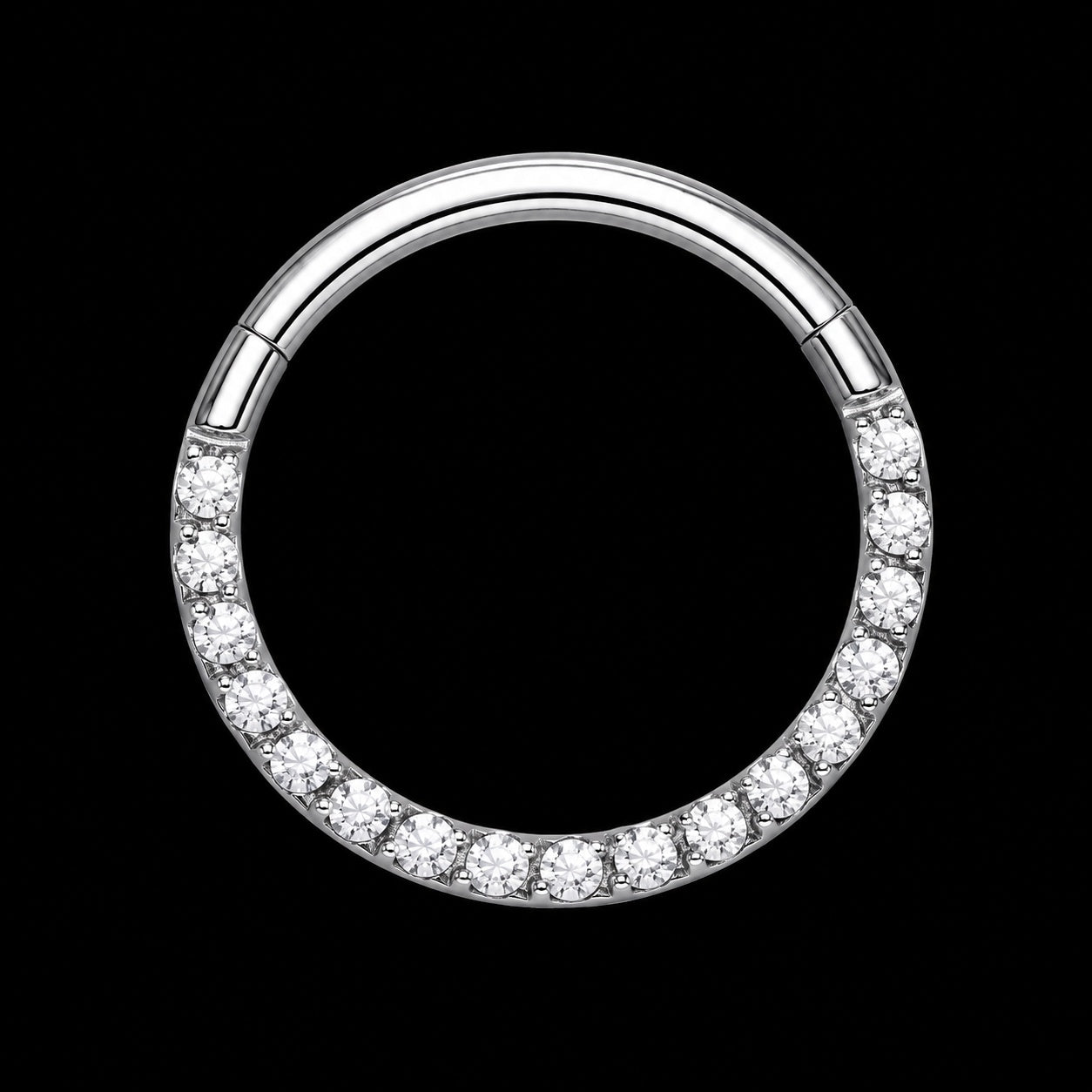 Zirkonia Segmentring – Zilver