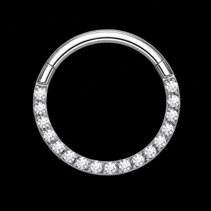 Zirkonia Segmentring – Zilver