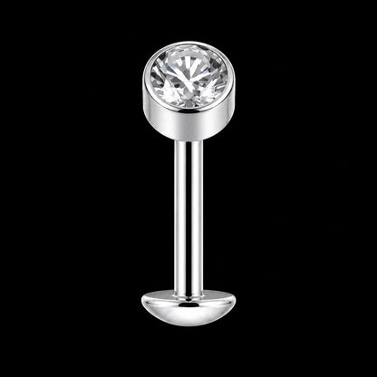 Floating Navelpiercing – Titanium – 14G · 1,6 × 14 × 5 mm