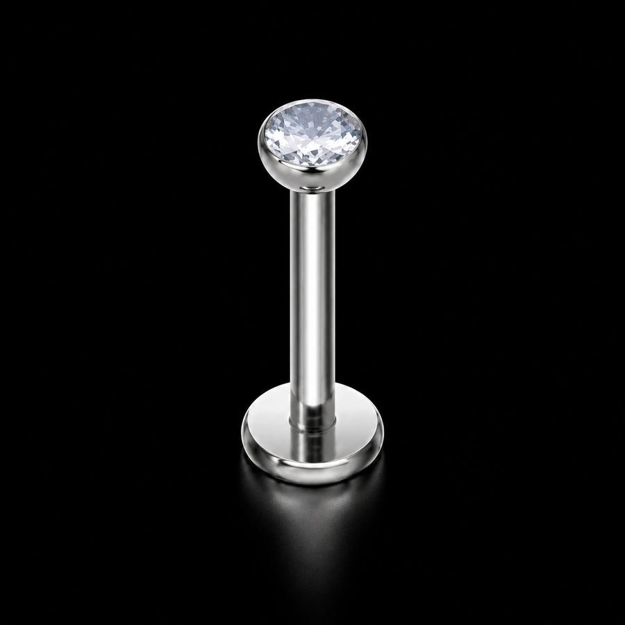 Cup Labret Stud – 16G · 1,2 × 8 × 2,5 mm