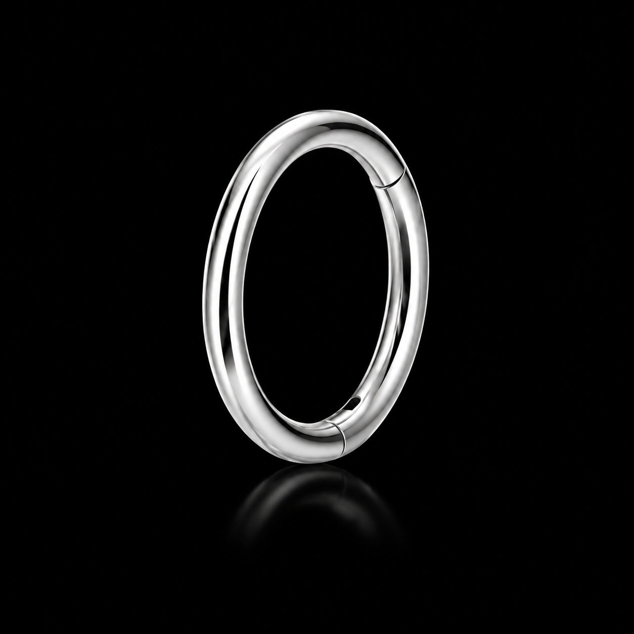 Titanium Clicker Ring