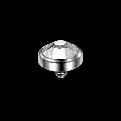 Kristal Microdermal Top – Titanium – Top 4 mm · 16G · 1,2 × 4 mm