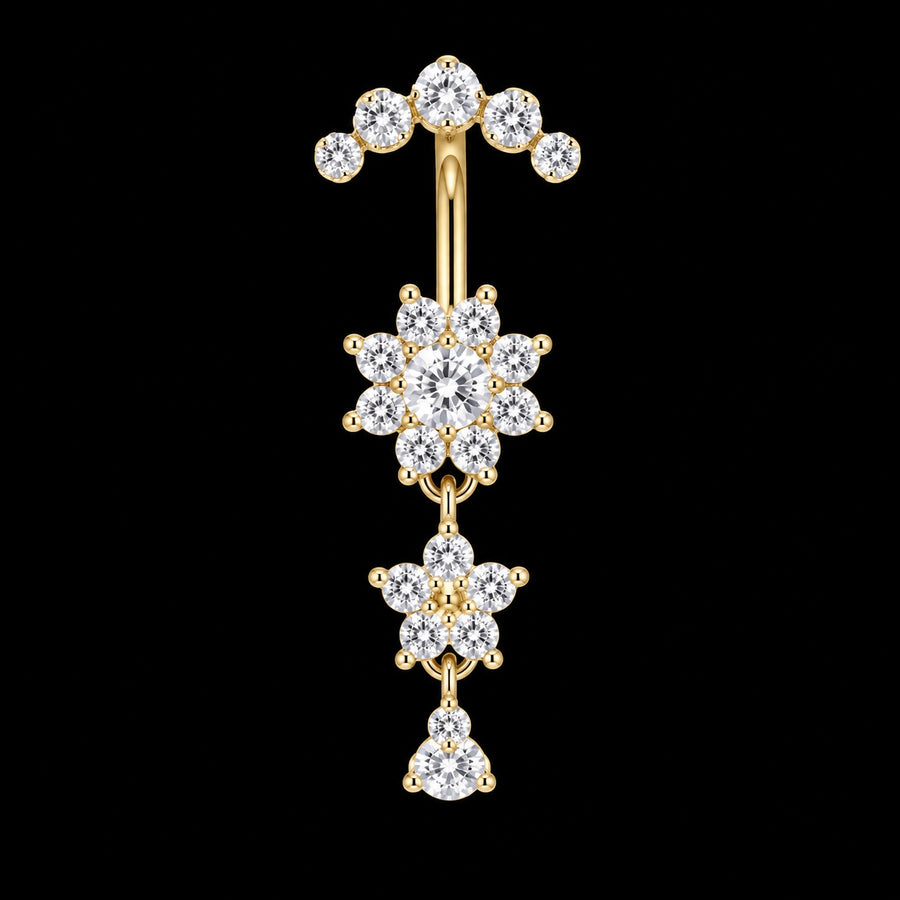 Bungelende Bloem Navelpiercing – 2950