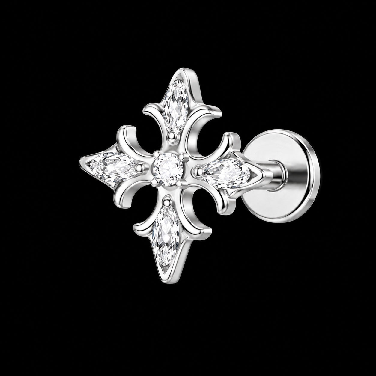 Marquise Kruis Labret – Model B · 16G · 1,2 × 8 mm