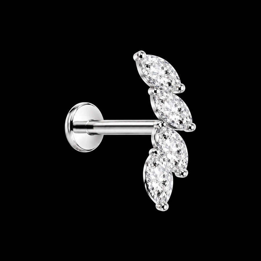Marquise Blad Labret – Model 2 · 16G · 1,2 × 8 mm B1