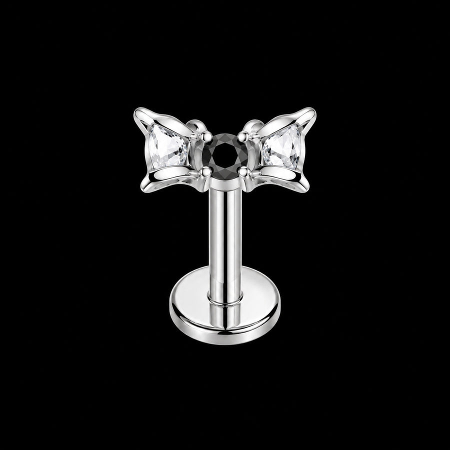 Zirkonia Stud – Model F · 16G · 1,2 × 8 mm B22