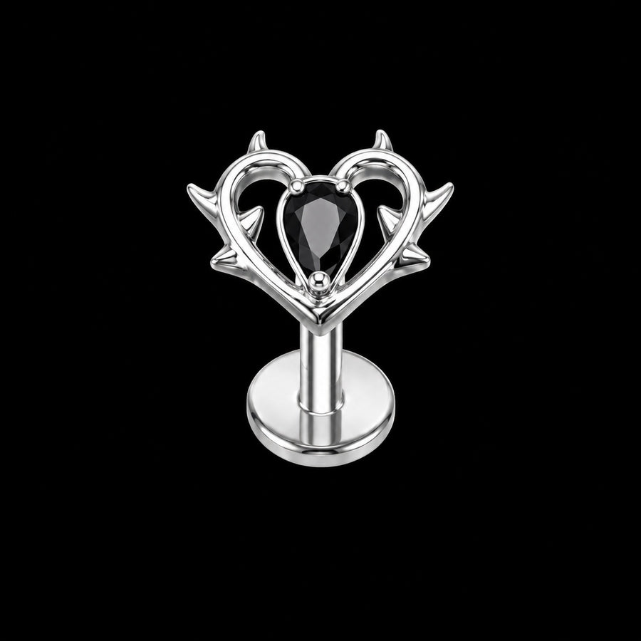 Zirkonia Stud – Model H · 16G · 1,2 × 8 mm B21