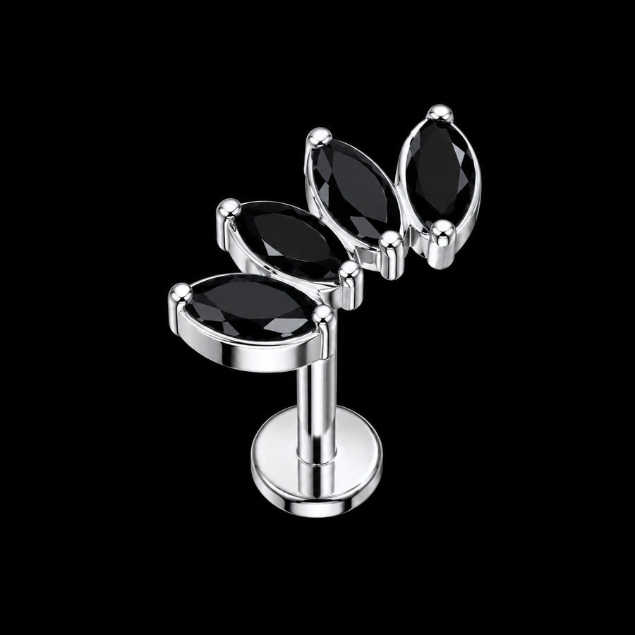 Zirkonia Stud – Model C · 16G · 1,2 × 8 mm B23