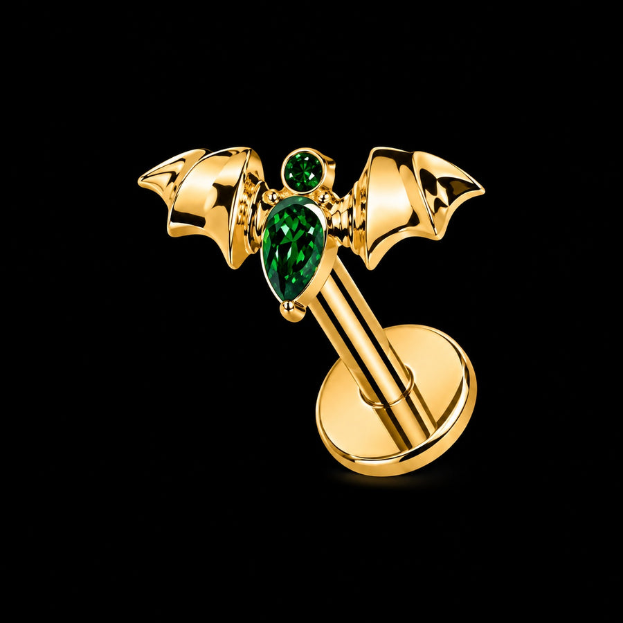 Premium Zirkonia Stud – Model N · 16G · 1,2 × 8 mm B12